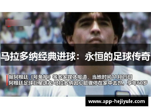 马拉多纳经典进球：永恒的足球传奇